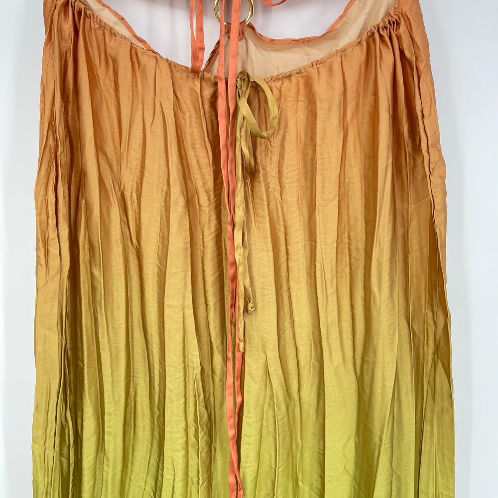 Baobab Collection Orange and Green Maxi Dress - Picture 12 of 16